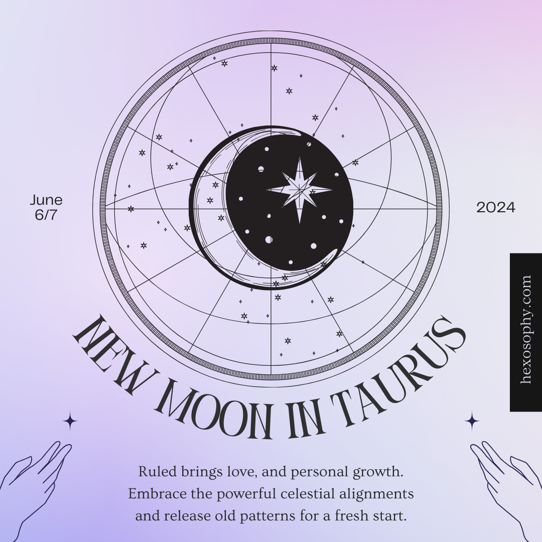 New Moon in Taurus in June 2024